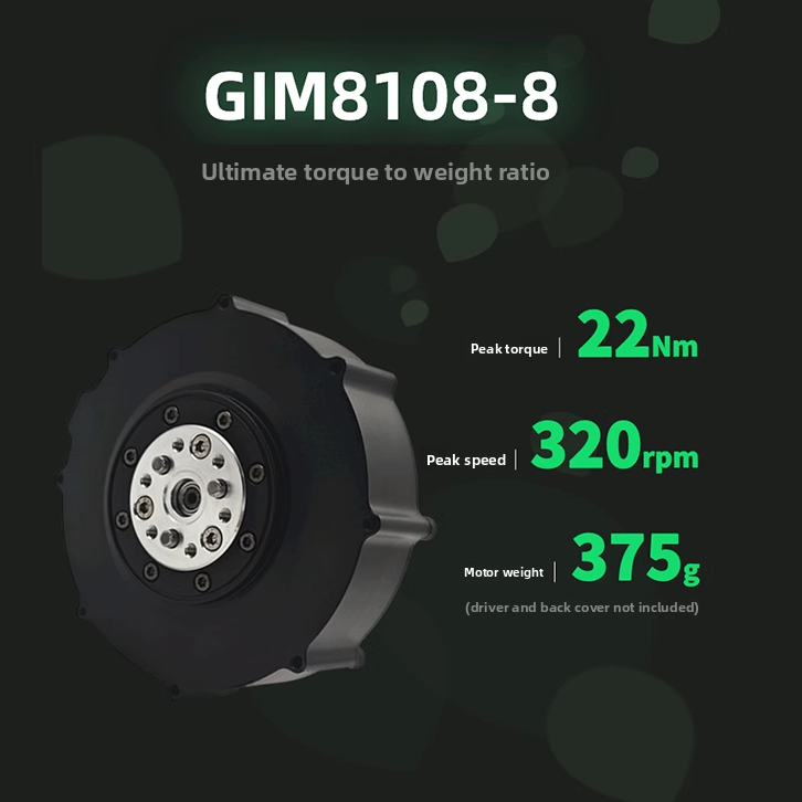 GIM8108-8 Lightweight Planetar - Bldc Planetary Gear Motor 48V High Torque review and price