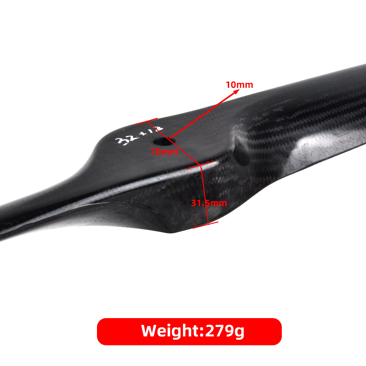 1PC PHM Carbon Fiber Propeller - Brushless Motor Thrust Test Stand review and price